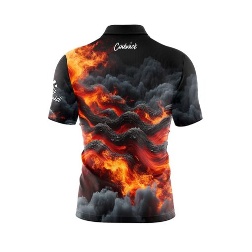 On The Burn Fast Track CoolWick Bowling Jersey - Image 2