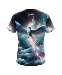 Alternative view of Thunder Sparkle CoolWick Bowling Jersey