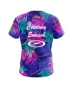 Alternative view of Storm Courtney Ermisch Tropical Flowers CoolWick Bowling Jersey