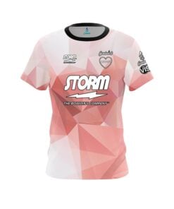 Storm Courtney Ermisch Pink Prism CoolWick Bowling Jersey