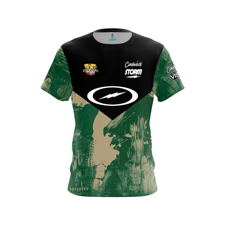 Storm Josie Barnes Dedicated Green Gold CoolWick Bowling Jersey ...