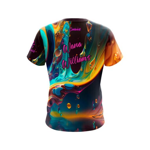 12Bagger Wana Williams Paint Bucket CoolWick Bowling Jersey - Image 2