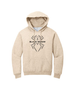 Alternative view of Hammer Black Widow Men's Bowling Hoodie