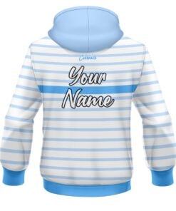 Alternative view of CoolWick Elite Stripe Columbia White Hoodie