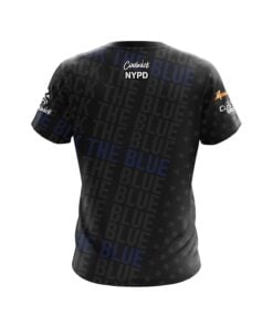 Alternative view of NYPD Back the Blue CoolWick Bowling Jersey