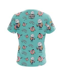 Alternative view of NYPD Detective Doughnut CoolWick Bowling Jersey