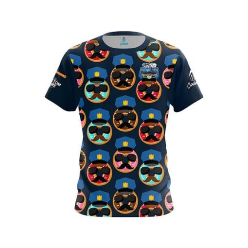 NYPD Doughnut Patrol CoolWick Bowling Jersey