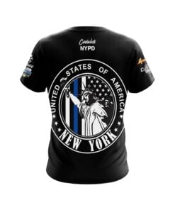 Alternative view of NYPD For NY CoolWick Bowling Jersey