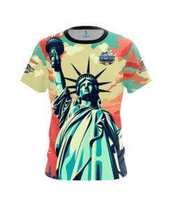 NYPD Lady Liberty CoolWick Bowling Jersey
