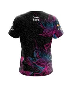 Alternative view of NYPD Neon Flower CoolWick Bowling Jersey