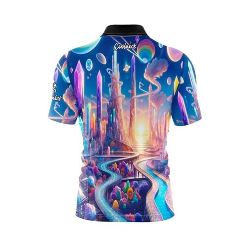 Magical City Fast Track CoolWick Bowling Jersey - Image 2