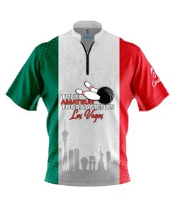 TAT True Amateur Tournament Mexican Flag CoolWick Bowling Jersey
