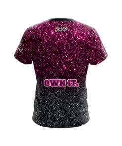 Alternative view of Roto Grip Kristina Cox Pink Black Glitter CoolWick Bowling Jersey