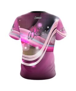 Alternative view of Storm Wana Williams Pink Wave CoolWick Bowling Jersey