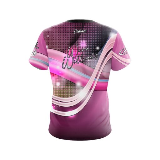 Storm Wana Williams Pink Wave CoolWick Bowling Jersey - Image 2