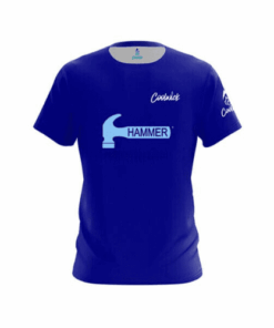 Hammer Kristina Cox Solid Blue CoolWick Bowling Jersey