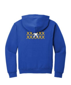 Alternative view of Limited Edition Belmo Yellow X Royal Blue Hoodie