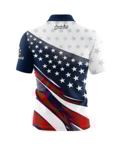 Alternative view of American Sport Wave Fast Track CoolWick Bowling Jersey