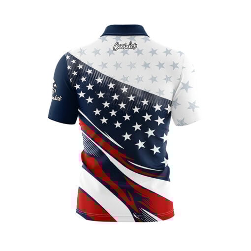 American Sport Wave Fast Track CoolWick Bowling Jersey - Image 2