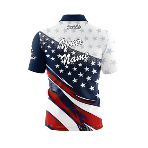 American Sport Wave Fast Track CoolWick Bowling Jersey - Image 3