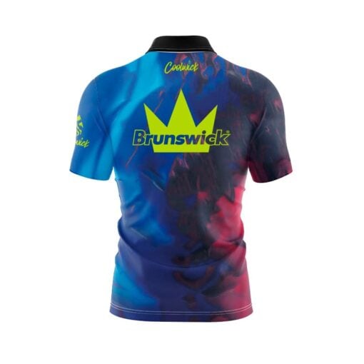 Brunswick Mesmerize Fast Track CoolWick Bowling Jersey - Image 2