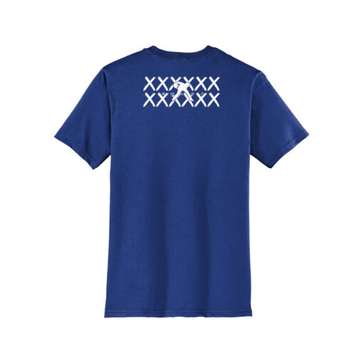 Belmo White X Blue T-Shirt - Image 2