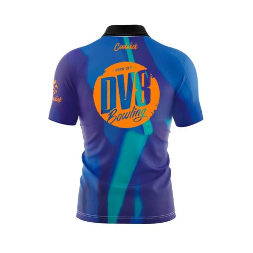 DV8 Wicked Collision Fast Track CoolWick Bowling Jersey - Image 2