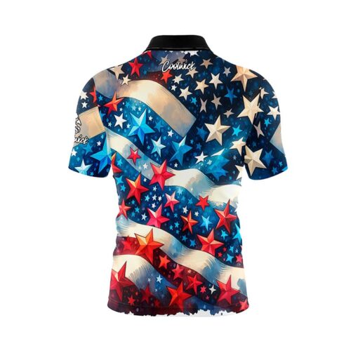 Gold Medals Fast Track CoolWick Bowling Jersey - Image 2