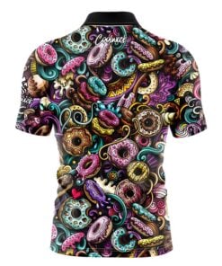 Alternative view of Plain Doughnut Fast Track CoolWick Bowling Jersey