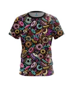 Plain Doughnut Explosion CoolWick Bowling Jersey