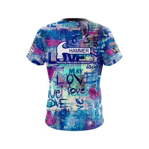 Hammer Brandy Adams Love CoolWick Bowling Jersey - Image 2