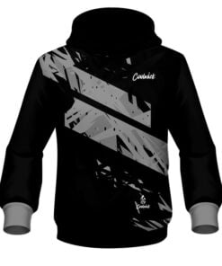 CoolWick Elite Black Grey Dual Hoodie