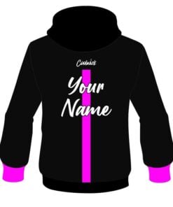 Alternative view of CoolWick Elite Black Pink Tour Hoodie