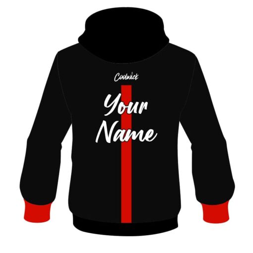 CoolWick Elite Black Red Tour Hoodie - Image 2