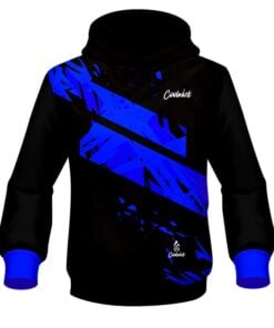 CoolWick Elite Black Blue Dual Hoodie