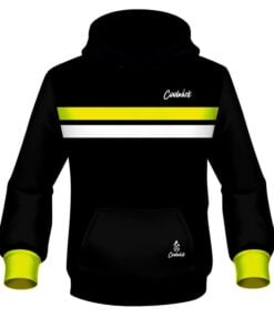 CoolWick Elite Black Yellow Tour Hoodie