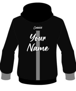 Alternative view of CoolWick Elite Black Grey Tour Hoodie