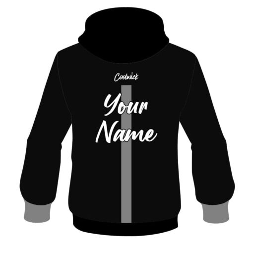 CoolWick Elite Black Grey Tour Hoodie - Image 2