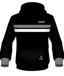 CoolWick Elite Black Grey Tour Hoodie