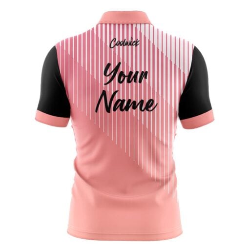 CoolWick Elite Peach Quartet Sash Zip Jersey - Image 2