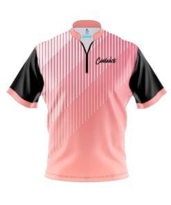 CoolWick Elite Peach Quartet Sash Zip Jersey