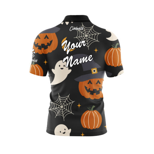 Halloween Feelz Fast Track CoolWick Bowling Jersey - Image 3