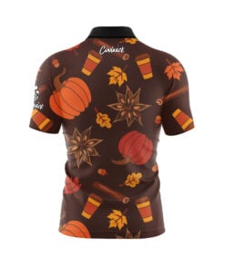Alternative view of Rainy Fall Day Fast Track CoolWick Bowling Jersey