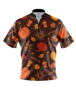 Rainy Fall Day Fast Track CoolWick Bowling Jersey