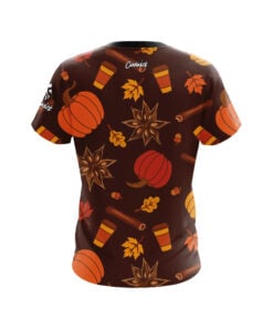 Alternative view of Rainy Fall Day CoolWick Bowling Jersey