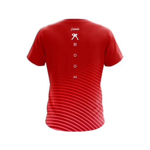 Red Pink Belmo Boom CoolWick Jersey - Image 2