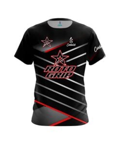 Roto Grip Kristina Cox Silver Red Stripes CoolWick Bowling Jersey