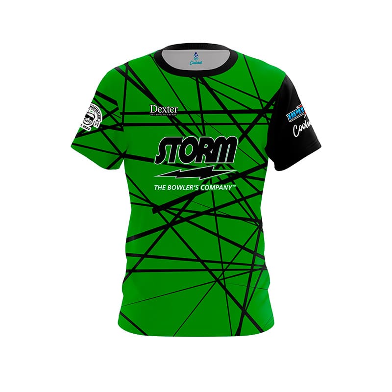 Storm Blake Walsh Green Distracted CoolWick Bowling Jersey