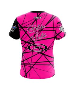 Alternative view of Storm Blake Walsh Pink Distracted CoolWick Bowling Jersey
