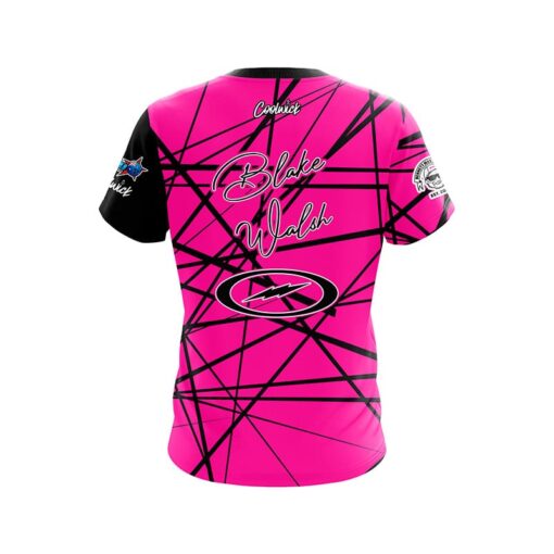 Storm Blake Walsh Pink Distracted CoolWick Bowling Jersey - Image 2